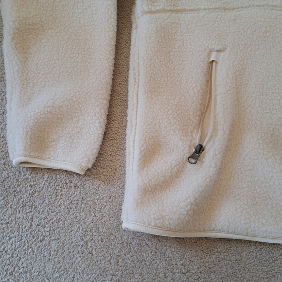 Sierra Designs Full Zip Fleece Women's Small Shepra Zip Jacket Cream NWT Neutral - Picture 7 of 14